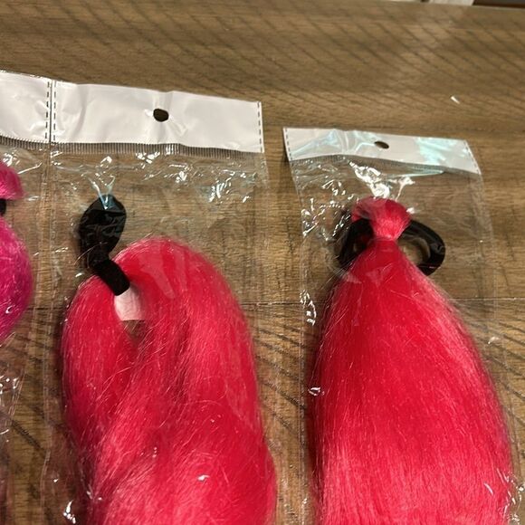NEW! 4 piece colored hair extensions - Picture 4 of 5